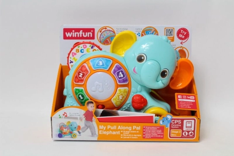 SmilyPlay elefănțel de tras