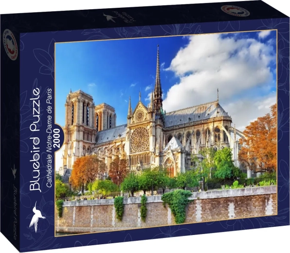 Puzzle Bluebird Catedrala Notre-Dame din Paris, 2000 de piese