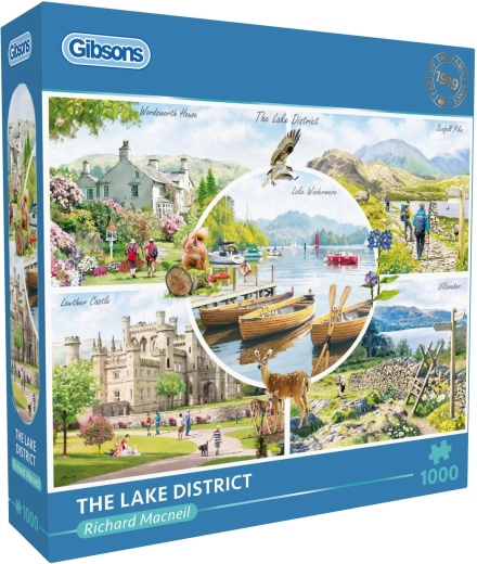 Puzzle Gibsons – regiunea lacurilor, 1000 de piese