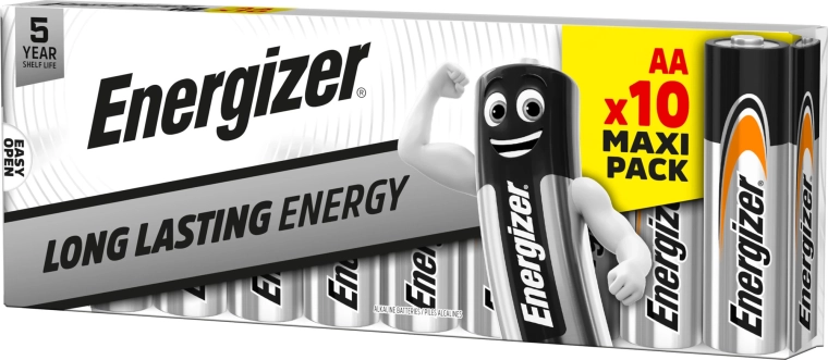 Energizer Everyday baterii alcaline AA, 10 buc