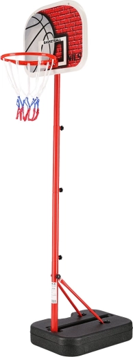 Coș de baschet mobil pentru copii cu înălțime reglabilă NILS