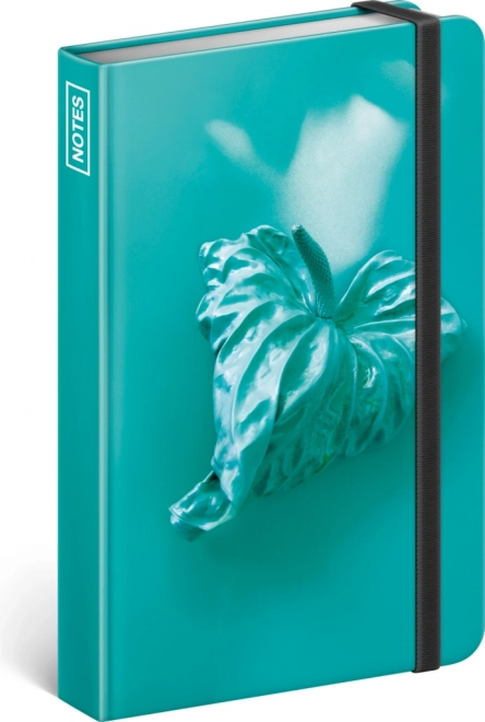 Carnet liniat elegant cu motiv inima de la Andrea Katonová