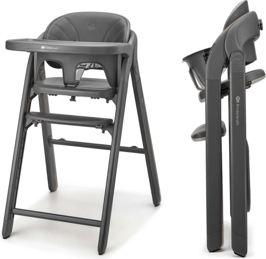 Scaun de masă Kinderkraft Tino 3 în 1 grey