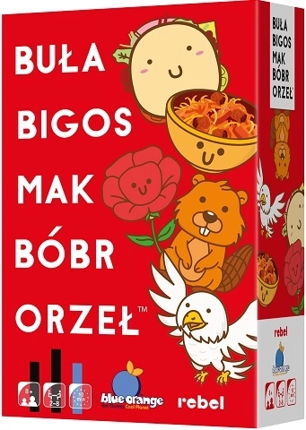 Rebel Buła, bigos, mac, castor, vultur – joc de cărți de observație