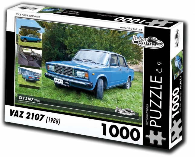Puzzle RETRO-AUTA VAZ 2107 (1988) – 1000 piese