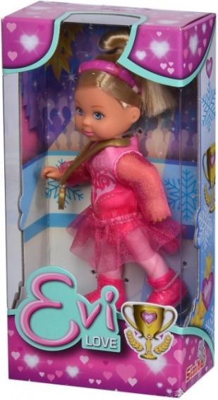 Păpușă Evi Love patinatoare artistică