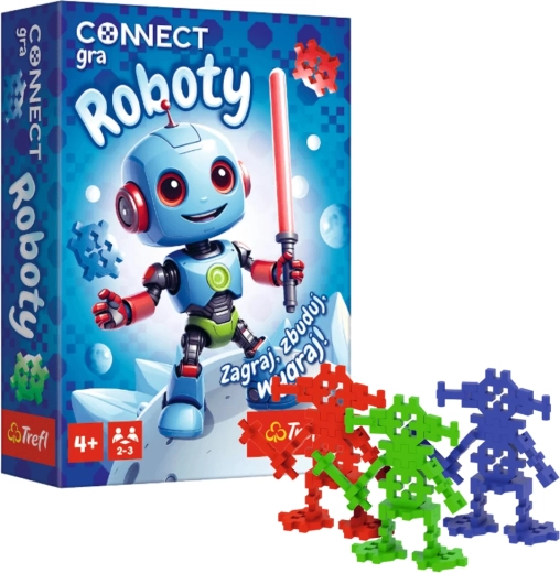 Joc pentru copii Connect Roboți TREFL