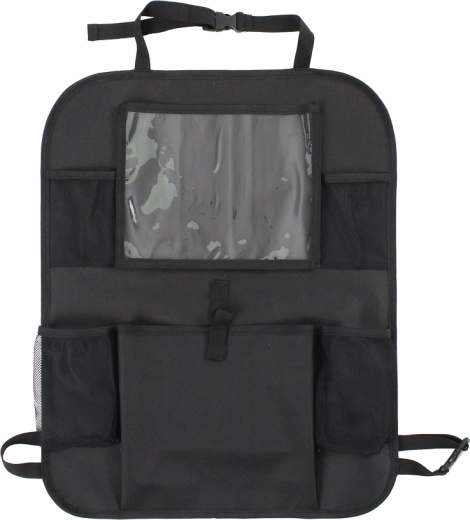 Organizator pentru spătarul scaunului cu buzunar pentru tabletă PETITE&MARS