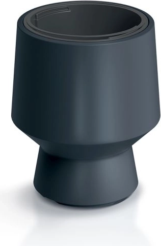 Ghiveci cu inserție 34,3 cm – antracit, rezistent pentru interior și exterior