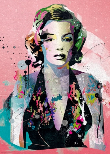 Puzzle Marilyn 1000 de piese