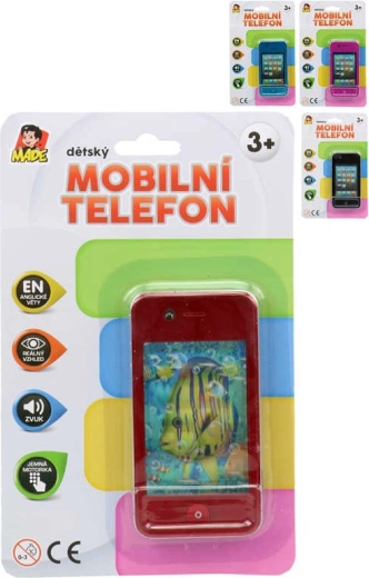 Telefon mobil inteligent pentru copii cu sunet 11 cm (fraze în engleză) - 1 buc