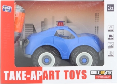 Mașinuță de plastic cu șuruburi pentru copii 11 × 6 cm