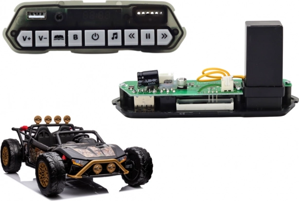 Panou muzical 24V pentru mașinuțe electrice LEAN CARS