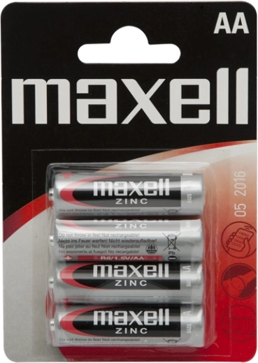 Baterii zinc-carbon tip creion AA R6 1,5 V, 4 bucăți