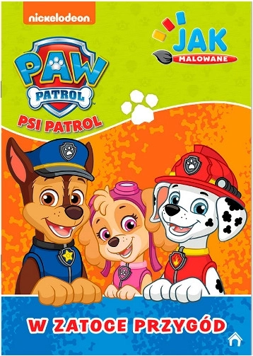 Paw Patrol: Ca pictat – Golful Aventurii, partea 1 – carte de colorat cu acuarele