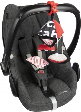 Canpol babies jucărie suspendată cu clip contrastantă sensory