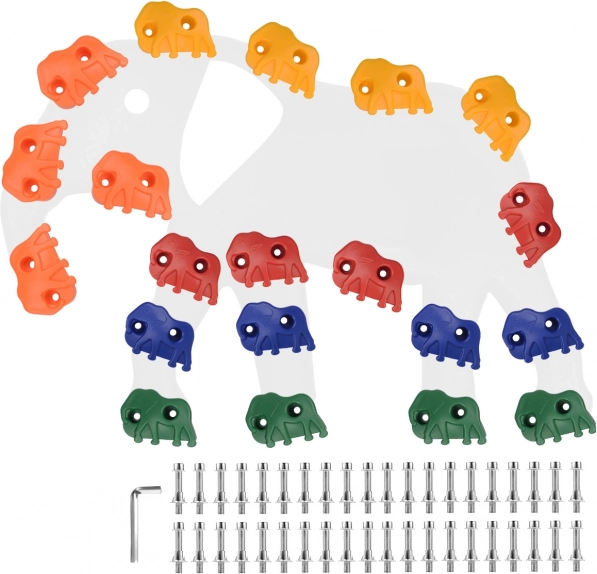 Priză de alpinism pentru copii 20 buc