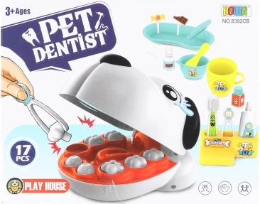 Joc dentist pentru câini – cabinet stomatologic pentru copii