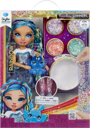Păpușă RAINBOW HIGH cu slime și sclipici – Skyler