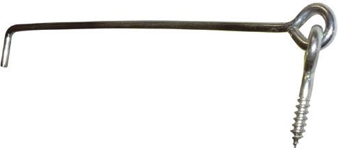 Cârlige pentru ferestre și uși galvanizate – set de 10 bucăți