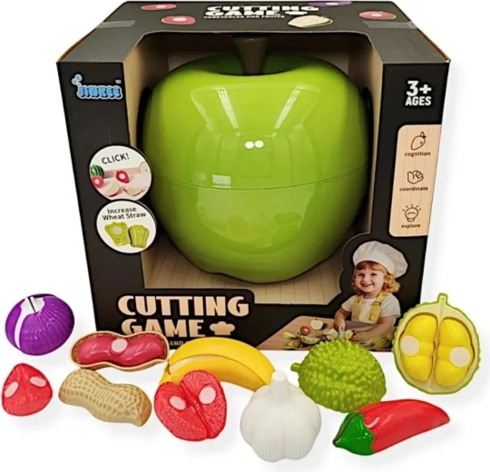 Jinkee măr verde – set de tăiat fructe și legume