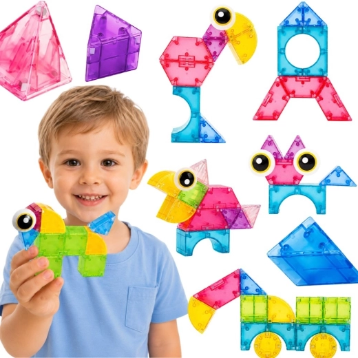 Woopie set de construcție magnetic M Block 21 piese