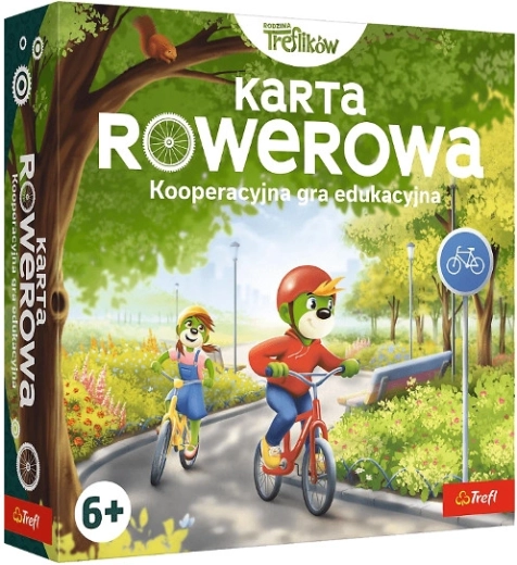Joc de societate cooperativ Karta rowerowa – educație rutieră