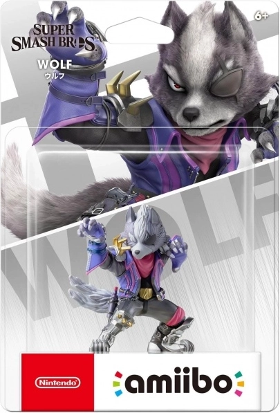 Figurină amiibo WOLF – Super Smash Bros.