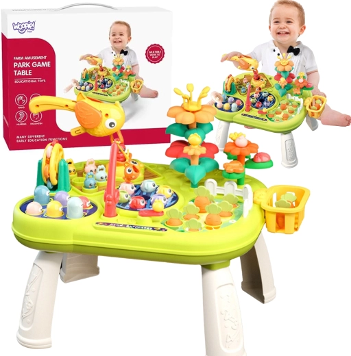 WOOPIE Baby masă Montessori interactivă educativă 8 în 1