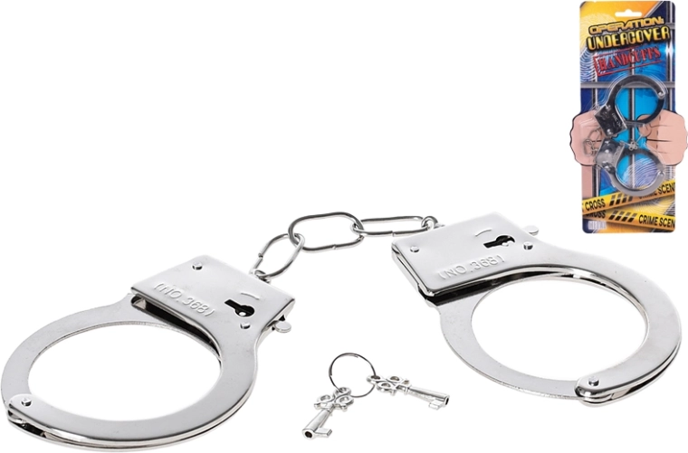 Cătușe metalice de poliție pentru copii
