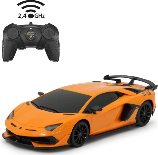 Mașină RC Jamara Lamborghini Aventador SVJ 1:24 portocalie 2,4 GHz - 1 bucată