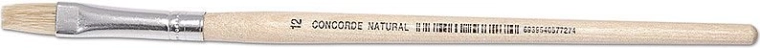 Pensulă CONCORDE Naturală, plată, 12