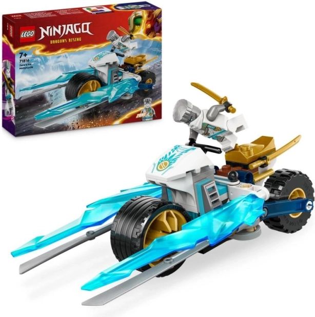 Lego Ninjago Motocicleta de Gheață a lui Zane