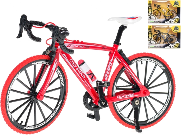 Model metalic de bicicletă de curse 20 cm