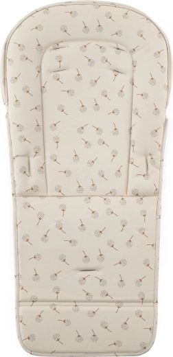 Husă pentru șezut și tavă Petite&Mars pentru scaunul de masă Gusto Beige Dandelions
