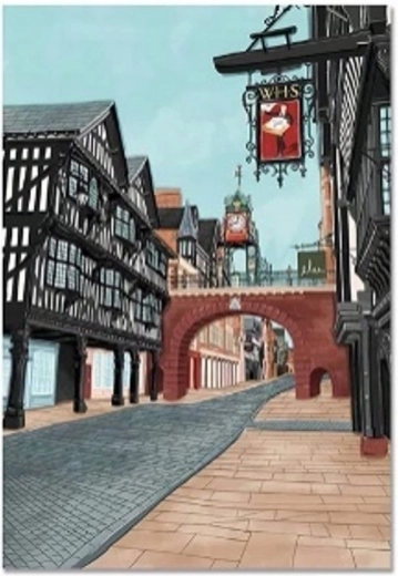 Pictură cu diamante – Spiritul străzii 30 × 40 cm