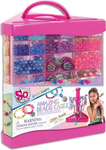 Tasia set creativ de mărgele cu suport 2500 buc