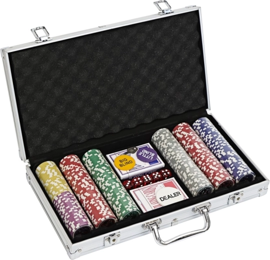 2Kids Toys set de poker în valiză (300 de jetoane)