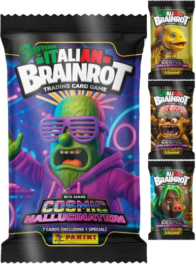 Panini Skifidol Italian Brainrot TCG Booster Cosmic Hallucination - 1 bucată