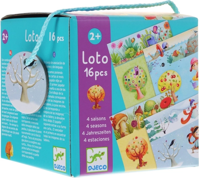DJECO Loto – patru anotimpuri