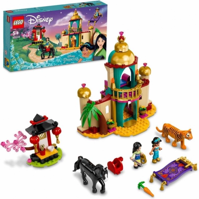 LEGO Disney 43208 Aventurile lui Jasmine și Mulan