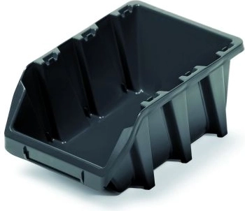 Cutie de depozitare din plastic Bineer Long 120 × 77 × 60 mm neagră