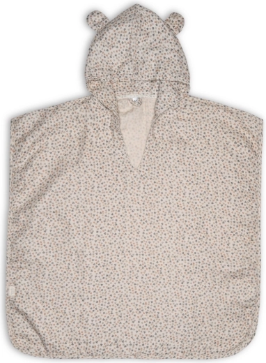 Poncho din muselină Nuuuroo Flor mix leaf 1–2 ani