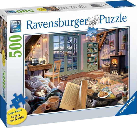 Puzzle Ravensburger „Refugiul confortabil” XXL, 500 de piese