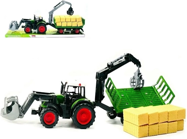 Tractor cu utilaj agricol