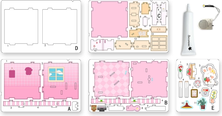 Lumea Chibi – mini box cu iepuraș