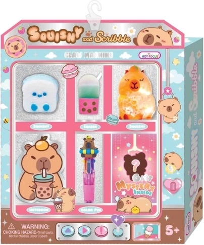Hot Focus accesorii cu capibară squishy