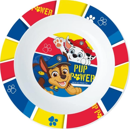 Bol din plastic PAW PATROL 16 cm albastru