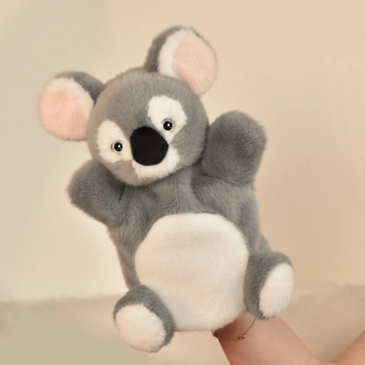 Doudou Histoire d'Ours marionetă din pluș koala gri 24 cm