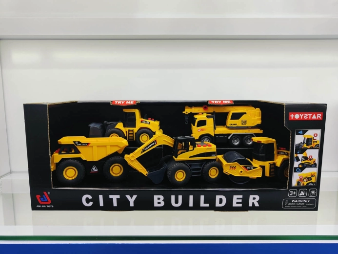 Set mega de vehicule de construcții